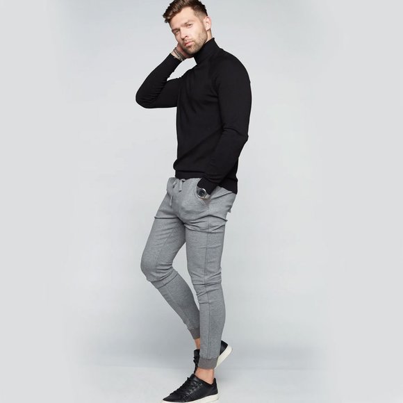 s-l-a-c-k-e-r Other - s-l-a-c-k-e-r Men's Heather Grey Slim Axel Jogger - Size XS (28) - NWT